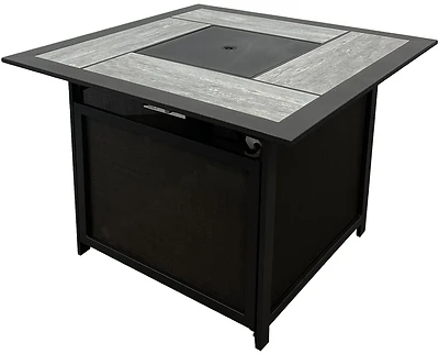 Venice Fire Pit Table, 36.42 In Square, Propane Gas, 45000 Btu