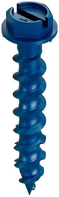 Titen Turbo Screw Anchor 3/16 X 1-1/4 Inch Hex Head