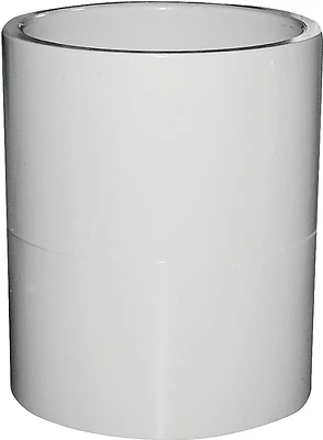 Pvc Coupling S X S 2-1/2 Inch For Plumbing Connections