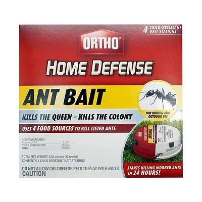 Ortho OHD-MAT4 Ant Bait Station, Metal, Child and Pet-Resistant