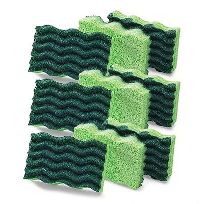 1553 Heavy-duty Easy Rinse Scrub With Sponge Backing