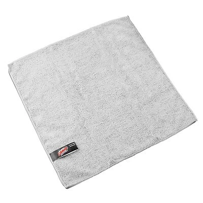 Microfiber Cloth 13-1/2 In L X 13-1/2 In W Gray Model 1262