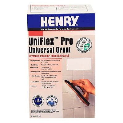 Grout Universal Stormy Mist 8 Pound Bag For All Tile Applications