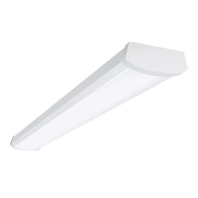 Selectable Light Wraparound Fixture 4 Feet With Integrated Microwave Motion Sensor