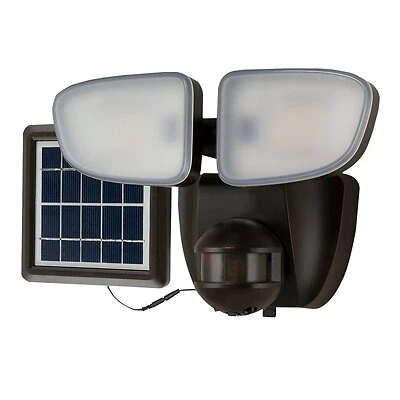 Solar Powered Outdoor Security Light 700 Lumens With 180 Degree Motion Sensor