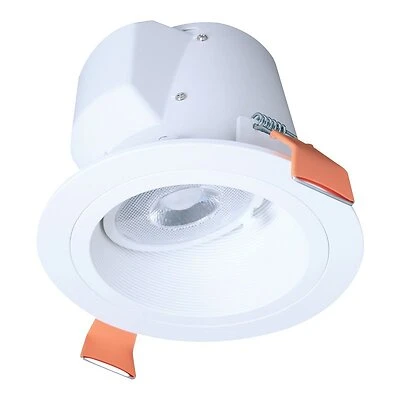 Halo Led Downlight 1500 Lumens 90 Watt 6 Inch Dimmable With Baffle Trim