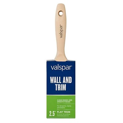 2-1/2 Inch Flat Paint Brush For Walls And Trim