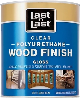 Last n Last 53004 Polyurethane Wood Finish, Gloss, 1 Qt