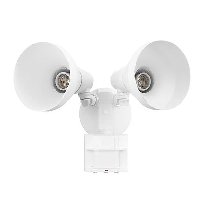 180 Degree Dualbrite White Outdoor Motion Sensor Light