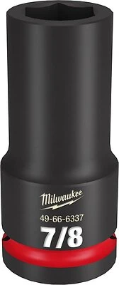 Shockwave Impact Duty 3/4 Inch Drive 6 Point Deep Socket 7/8 Inch