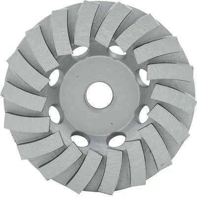 49-93-7795 7 Inch Diamond Cup Wheel Segmented Turbo For Concrete Grinding