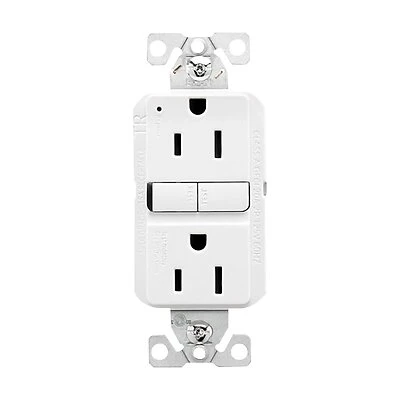Eaton Tamper-resistant Gfci Receptacle 15a 125v Self-test White