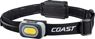 Led Dual-colour Headlamp 560 Lumens With Rechargeable Keychain Light