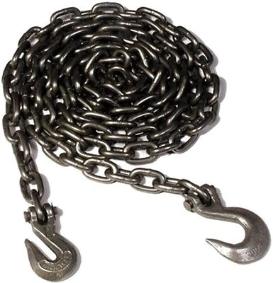Grade 43 Chain Tow 3/8 Inch X 20 Feet Heavy Duty