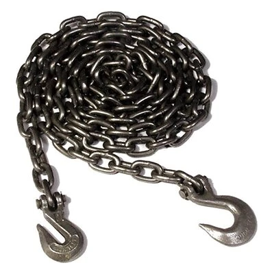 High Test Chain 14 Ft Length 5400 Lb Working Load 43 Grade Bright Finish