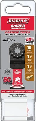 1-1/4 Inch Oscillating Blade For Wood Cutting - Model Dos125cw10