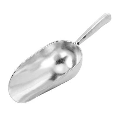 Houdini 5271252 Silver Metal Ice Scoop, 10.95 In, Double-cast Aluminum