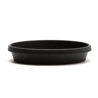 Stt0600 Plant Saucer, 6 Inch Diameter, Terra Black Color