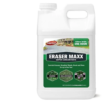 Eraser Max 82002490 Liquid Weed Killer, Clear Yellow, 2.5 Gallon