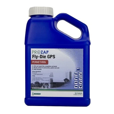 1486520 Fly-die Gps Liquid Insecticide, 1 Gallon, Odorless Formula