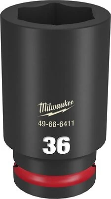 Shockwave Impact Duty 3/4 Inch Drive 6 Point Deep Socket 36mm
