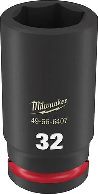 Shockwave Impact Duty 3/4 Inch Drive 6 Point Deep Socket 32mm