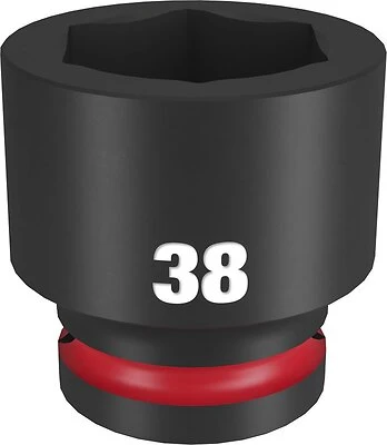 Shockwave Impact Duty 3/4 Inch Drive 6 Point Socket 38mm