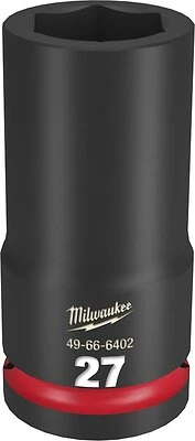 Shockwave Impact Duty 3/4 Inch Drive 6 Point Deep Socket 27mm