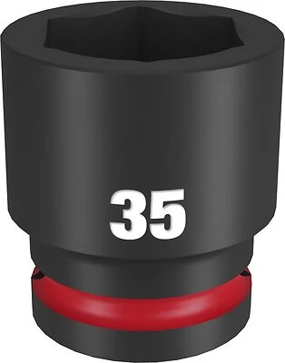 Shockwave Impact Duty 3/4 Inch Drive 6 Point Socket 35 Millimeter
