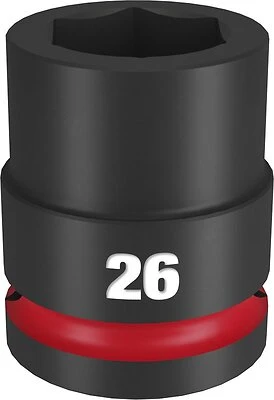 Shockwave Impact Duty 3/4 Inch Drive 6 Point Socket 26mm