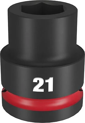 Shockwave Impact Duty 3/4 Inch Drive 6 Point Socket 21mm
