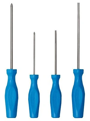 4-piece Standard Screwdriver Set Sd-4h With Precision-machined Blades