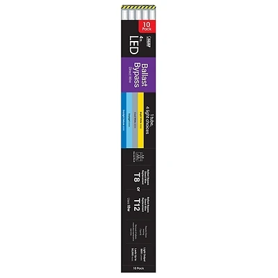 T8 Led Tube Light 18w 4ft 4 Color Temperature Options