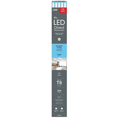 18w T8 Led Tube Light 4ft 5000k Daylight White