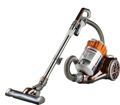 Hard Floor Expert 1547 Canister Vacuum, 2 L, Multi-cyclonic, 18 Ft Cord, Burnt Orange