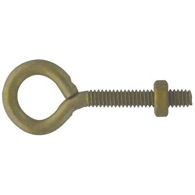 Gold 1/4-20 X 3 Inch Forged Eyebolt For Heavy-duty Applications
