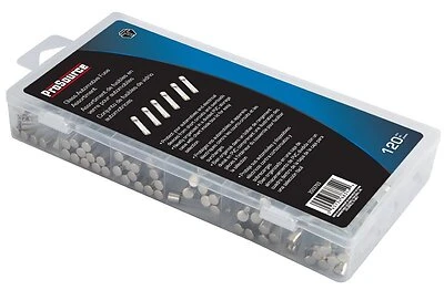 Agc Automotive Glass Fuse Assortment 120-piece With Pvc Storage Case, Model 91145