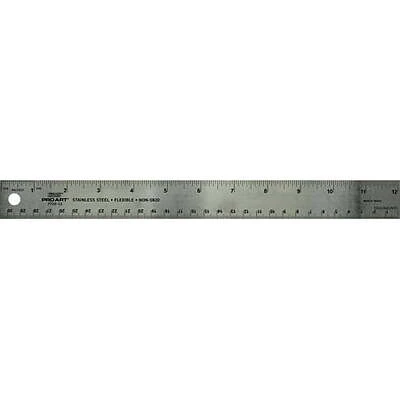 12 Inch Stainless Steel Ruler With Precision Measurement