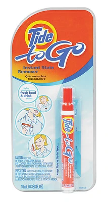 Tide 01870 To Go Stain Remover Pen, No Scent, 0.33 oz Liquid