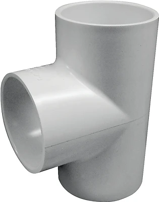 3 Inch Pvc Slip X Slip Tee Fitting For Plumbing Applications