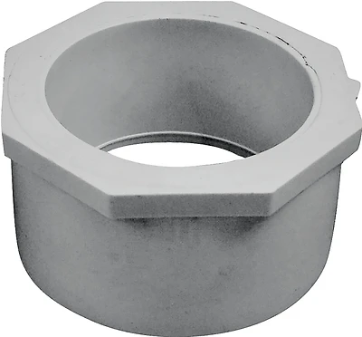 Lasco 435679 PVC Pipe Reducing Bushing, 4 In x 3 In