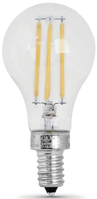 A15 827 6w/60w Candelabra Led Bulb 2700k Warm White