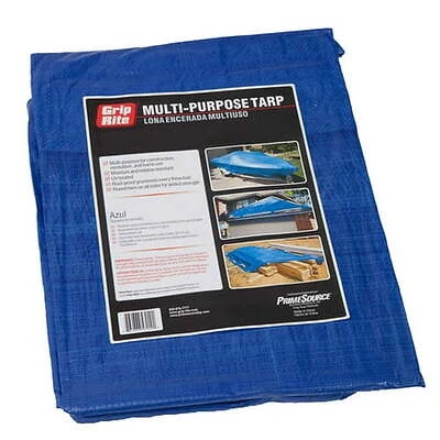 Etarp2040 20' X 40' Blue Economy Tarp For Outdoor And Construction Use