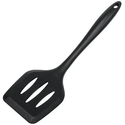 Chef Craft Premium Black Silicone And Steel Turner Spatula