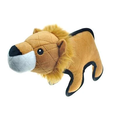 Pet Park Blvd Tuffimals Lion Dog Toy Large Black/brown 1 Count