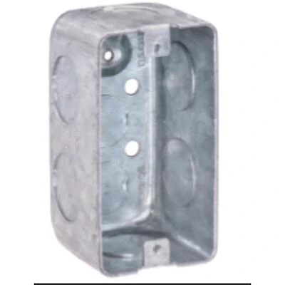 Southwire Steel Rectangle Utility Handy Box 2-1/8 In. X 4 In. X 2-1/8 In.
