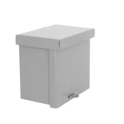 Southwire 6x6x4 Inch Nema 3r Steel Screw Cover Enclosure Box