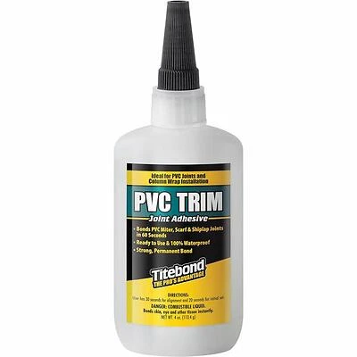 Titebond 6422 Clear Structural Anchoring Adhesive, 4 Oz Cartridge