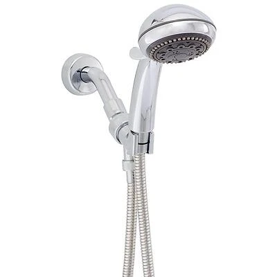 Whedon AFP62C Champagne Massage Handheld Showerhead, 5-Setting, 2 GPM, Chrome