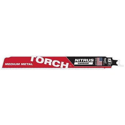 Milwaukee Torch 9 Inch Nitrus Carbide 10 Tpi Reciprocating Saw Blade